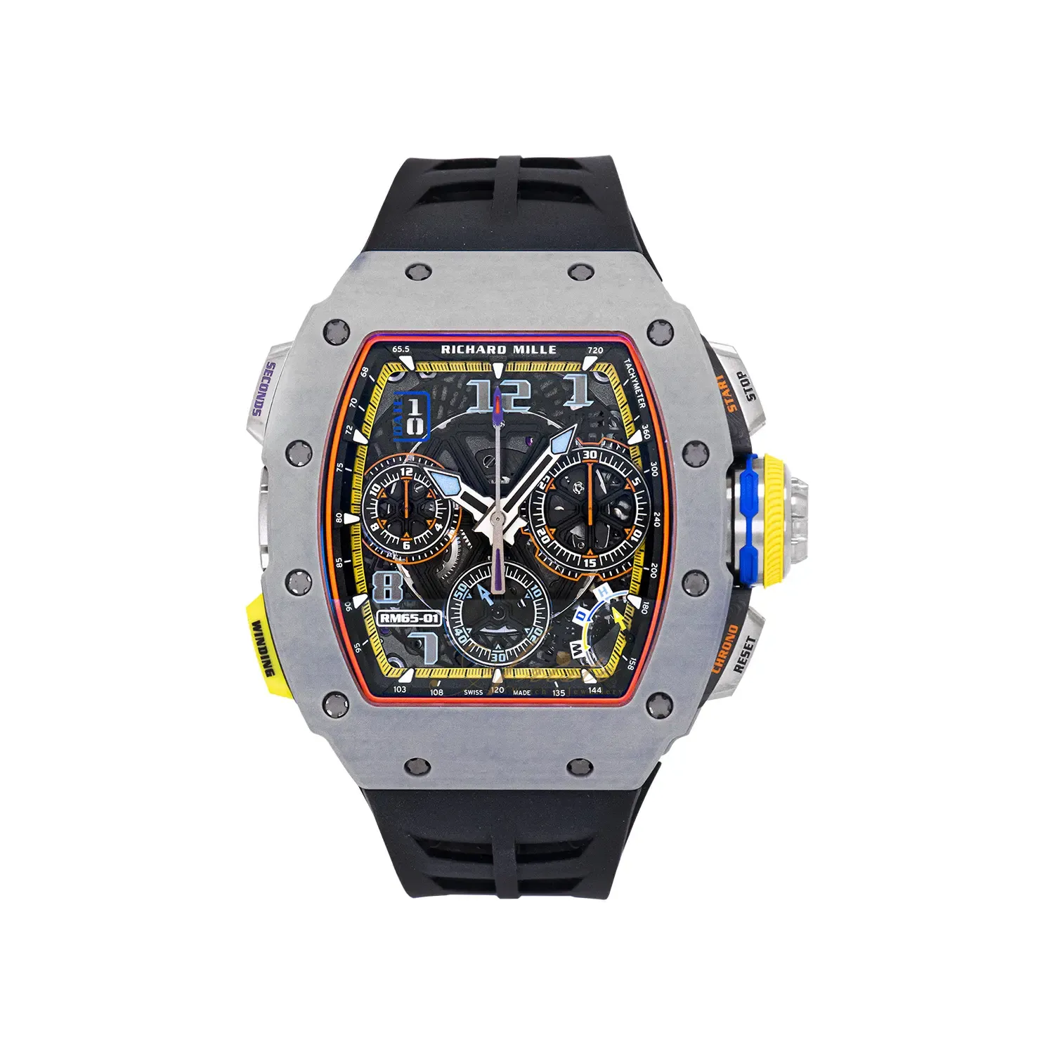 RICHARD MILLE | RM65-01 Grey Carbon TPT - Aristo Watch